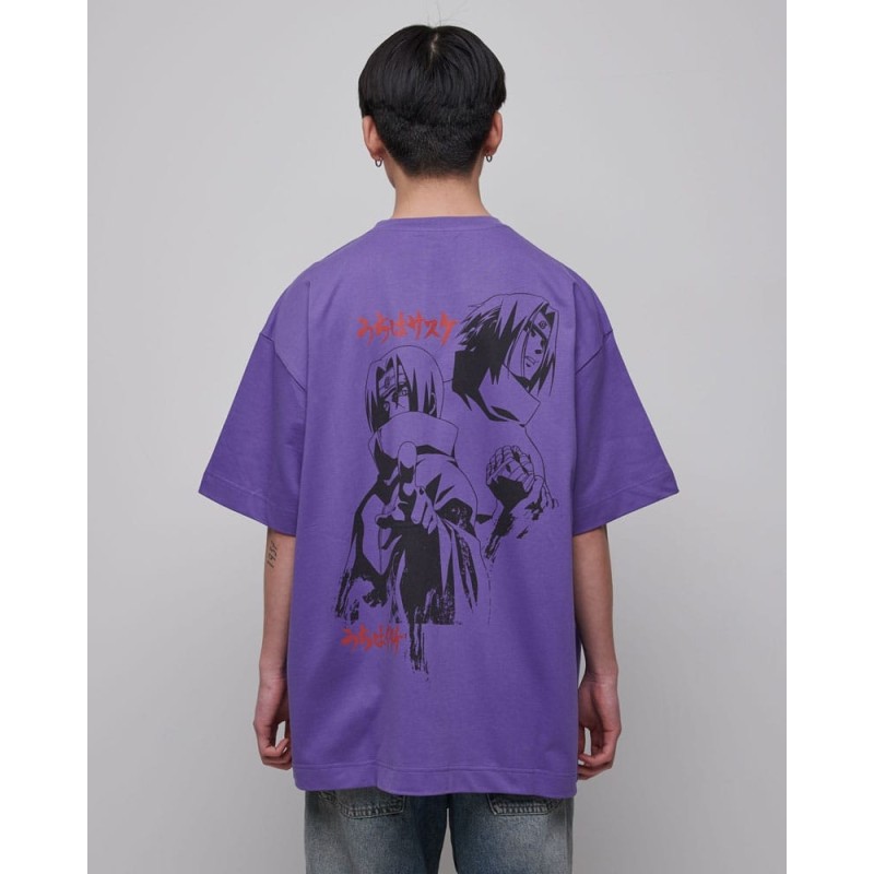 - Naruto Shippuden T-Shirt Graphic Purple - Naruto Shippuden T-Shirt Graphic Purple