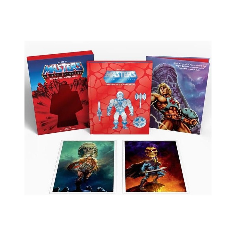Les Maîtres de l'Univers - Masters of the Universe Art book Origins and Masterverse Deluxe Edition *ANGLAIS*