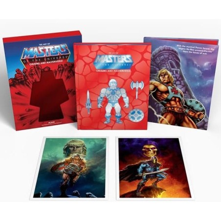 Les Maîtres de l'Univers - Masters of the Universe Art book Origins and Masterverse Deluxe Edition *ANGLAIS*