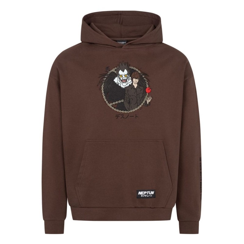 - Death Note sweater ÃÂ  capuche Graphic Brown 
