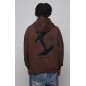 - Death Note sweater ÃÂ  capuche Graphic Brown 