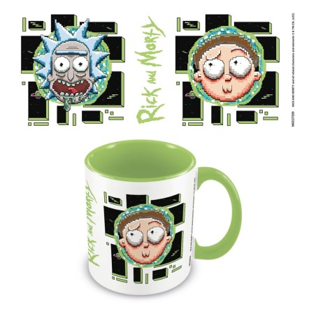 Rick et Morty - Rick and Morty mug Pixel Breakout