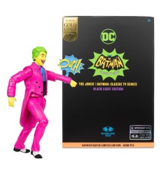 DC Multiverse - Figurine BM66 The Joker (Black Light) (Gold Label) 18 cm