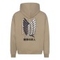 Attack on Titan - Sweat à capuche Graphic Khaki