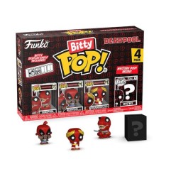 Deadpool - Pack 4 figurines Bitty POP! Vinyl Dinopool 2,5 cm