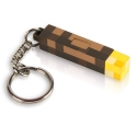 Minecraft - Porte-clés lumineux 3D Torch 5 cm