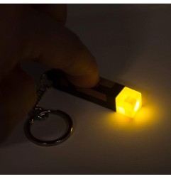 Minecraft - Porte-clés lumineux 3D Torch 5 cm