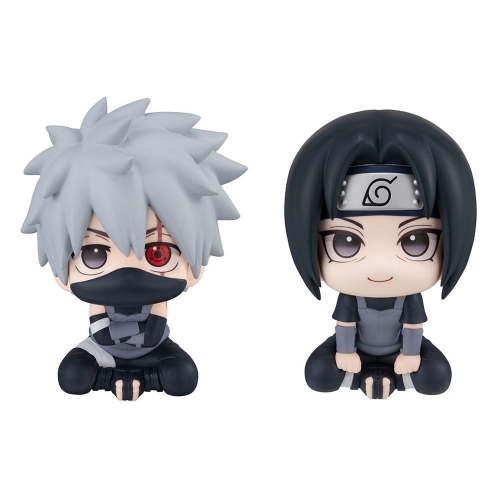 Naruto Shippuden - Statuette Look Up Kakashi Hatake Anbu Ver. & Itachi Uchiha Anbu Ver. 11 cm (avec cadeau)
