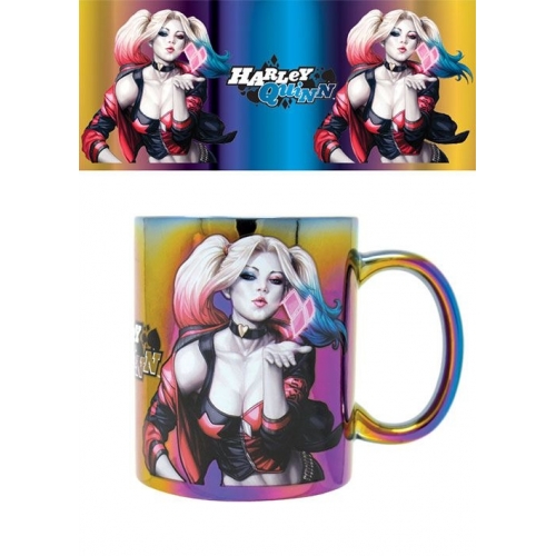 DC Comics - Mug Harley Quinn Metallic Kiss