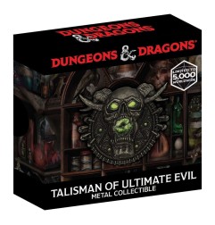 Dungeons & Dragons - Médaillon avec Art Card Talisman of Ultimate Evil Limited Edition