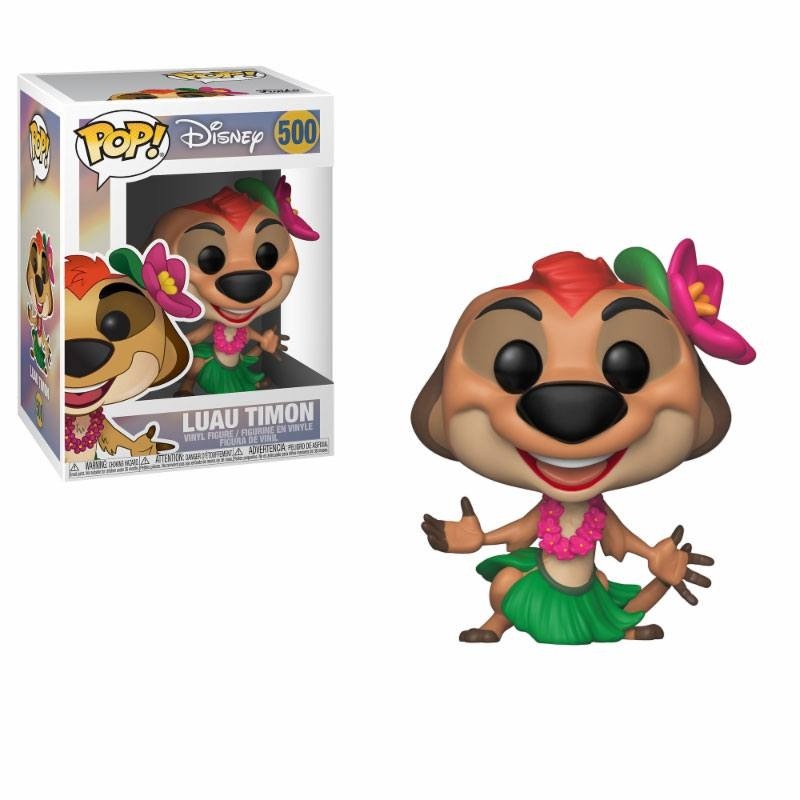 Roi lion, Le - Le Roi lion POP! Disney Vinyl figurine Luau Timon 9 cm