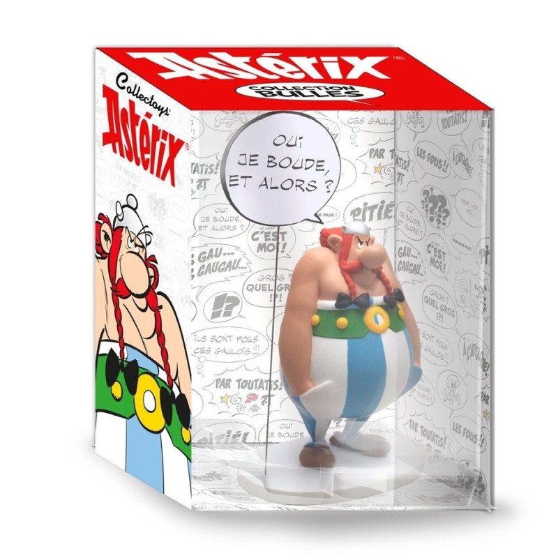 Asterix porte-clés Obelix tenant Idéfix 7 cm keychain figurine 604022