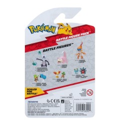 Pokémon - Pack 2 figurines Battle Figure First Partner Set Griknot, Grenousse 5 cm