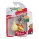 Pokémon - Pack 3 figurines Battle Figure Set Dratatin, Ptyranidur, Pyroli 5 cm