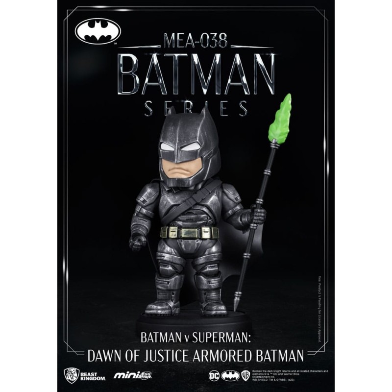 DC Comics - Batman v Superman : L'Aube de la justice figurine Mini Egg Attack Armored Batman 8 cm