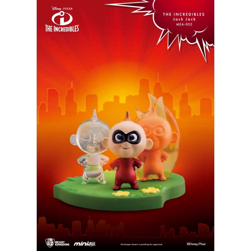 Indestructibles, Les - Les Indestructibles figurine Mini Egg Attack Jack Jack 4 cm