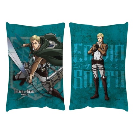 L'Attaque des Titans - Attack on Titan oreiller Erwin Smith 50 x 35 cm