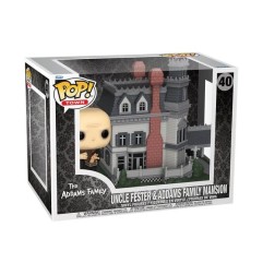 La Famille Addams - The Addams Family POP! Town Vinyl figurine Addams Home w/Uncle Fester 9 cm
