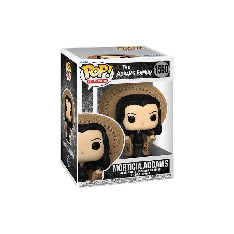 La Famille Addams - Figurine POP! Deluxe Morticia dans sa chaise 9 cm