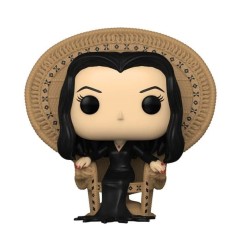La Famille Addams - Figurine POP! Deluxe Morticia dans sa chaise 9 cm