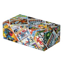 DC Comics - Squaroes - Collectors Case DC Justice League - Vintage Comics