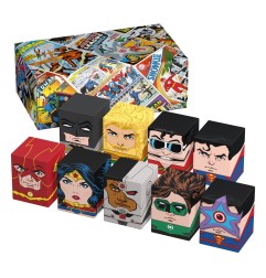 DC Comics - Squaroes - Collectors Case DC Justice League - Vintage Comics