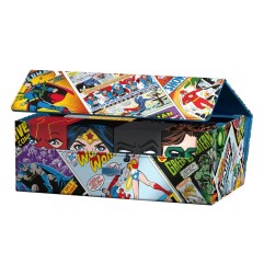 DC Comics - Squaroes - Collectors Case DC Justice League - Vintage Comics