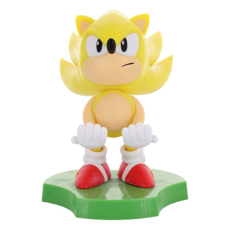 Sonic The Hedgehog - Holdem Cable Guy Super Sonic 10 cm