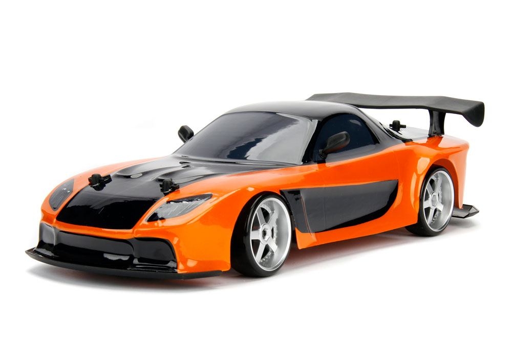 Fast Furious Vehicule radiocommande 1 10 Mazda RX 7 Drift Figurine Discount