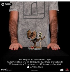 Jurassic Park - Figurine Mini Co. Dilophosaurus 12 cm