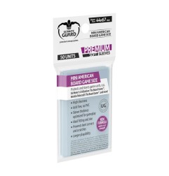 Ultimate Guard - 50 pochettes Premium Soft Sleeves jeux de plateau américains petit format