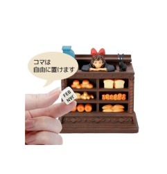 Kiki la petite sorcière - Statuette Three-wheeler Diorama / Calendar Kiki Salesclerk 11 cm