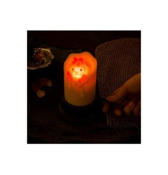 Le Château ambulant - Lampe Illuminated Calcifer & candle 13 cm