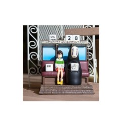Le Voyage de Chihiro - Statuette Three-wheeler Diorama / Calendar Take Unabara Train 11 cm