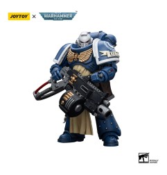 Warhammer 40k - Figurine 1/18 Ultramarines Sternguard Veteran avec Heavy Bolter 12 cm