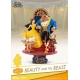 Disney - La Belle et la Bête diorama D-Select 15 cm