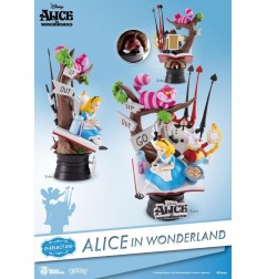 Disney - Alice au pays des merveilles diorama PVC D-Select 15 cm