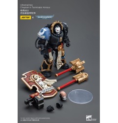 Warhammer 40k - Figurine 1/18 Ultramarines Chaplain in Terminator Armour 12 cm