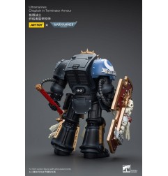 Warhammer 40k - Figurine 1/18 Ultramarines Chaplain in Terminator Armour 12 cm