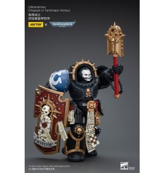 Warhammer 40k - Figurine 1/18 Ultramarines Chaplain in Terminator Armour 12 cm