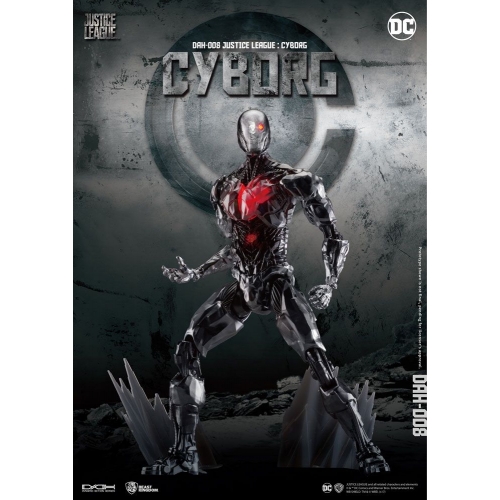 Justice League - Figurine Dynamic 8ction Heroes 1/9 Cyborg 21 cm