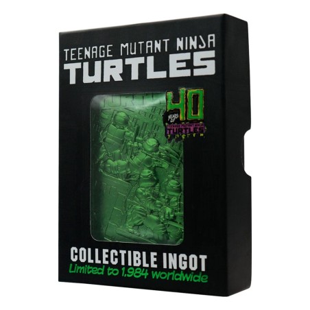 Tortues Ninja - Lingot 40th Anniversary Green Limited Edition