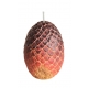 Game of Thrones - Bougie Oeuf de dragon rouge 6 x 9 cm