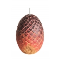Game of Thrones - Bougie Oeuf de dragon rouge 6 x 9 cm