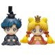 Sailor Moon - Set 2 mini figures Petit Chara Hinamatsuri Usagi & Mamoru 6 cm