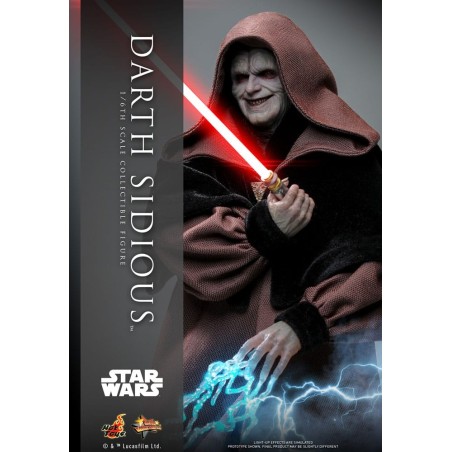 Star Wars - Figurine Movie Masterpiece 1/6 Darth Sidious 29 cm