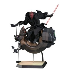 Star Wars - Episode I figurine Movie Masterpiece 1/6 Darth Maul with Sith Speeder 29 cm