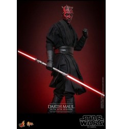 Star Wars - Episode I figurine Movie Masterpiece 1/6 Darth Maul with Sith Speeder 29 cm