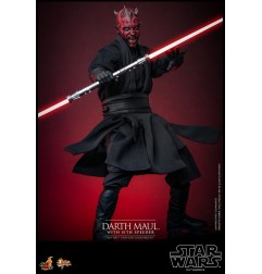 Star Wars - Episode I figurine Movie Masterpiece 1/6 Darth Maul with Sith Speeder 29 cm