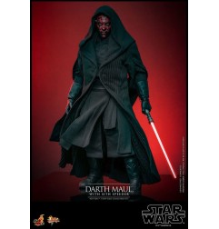 Star Wars Episode I - Figurine Movie Masterpiece 1/6 Darth Maul avec Sith Speeder 29 cm